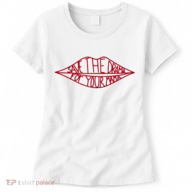 Save The Drama For Your Mama Retro 90s Women's T-Shirt