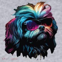 Shih Tzu Dogs Shih Tzus Women's Sweatshirt thumb 2