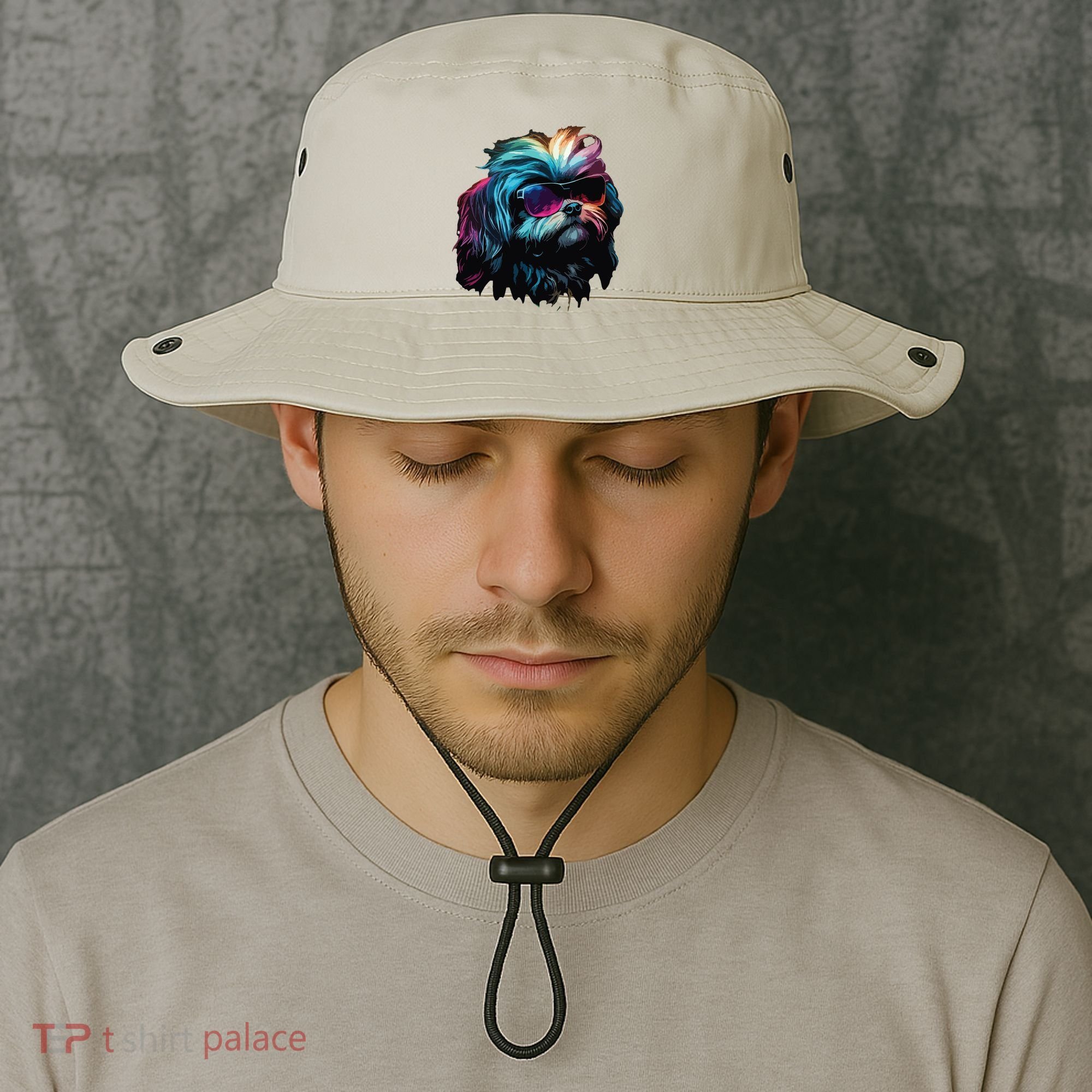 Shih Tzu Dogs Shih Tzus Bucket Hat