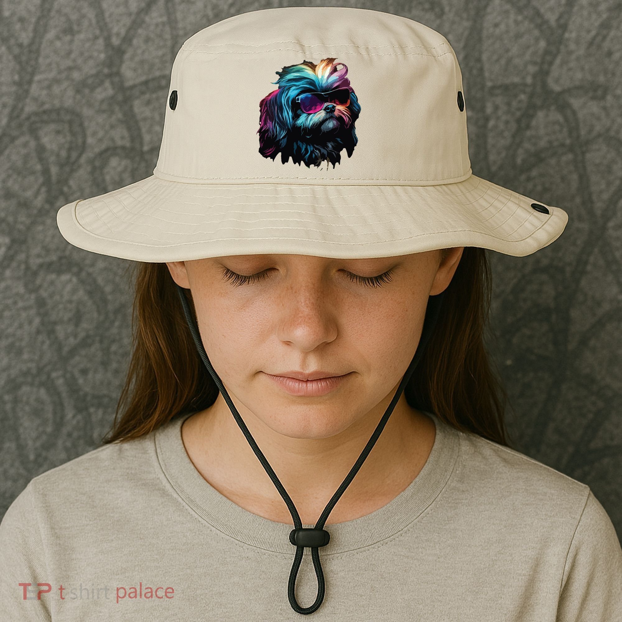 Shih Tzu Dogs Shih Tzus Bucket Hat