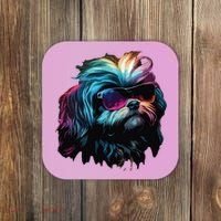Shih Tzu Dogs Shih Tzus Coaster thumb 0