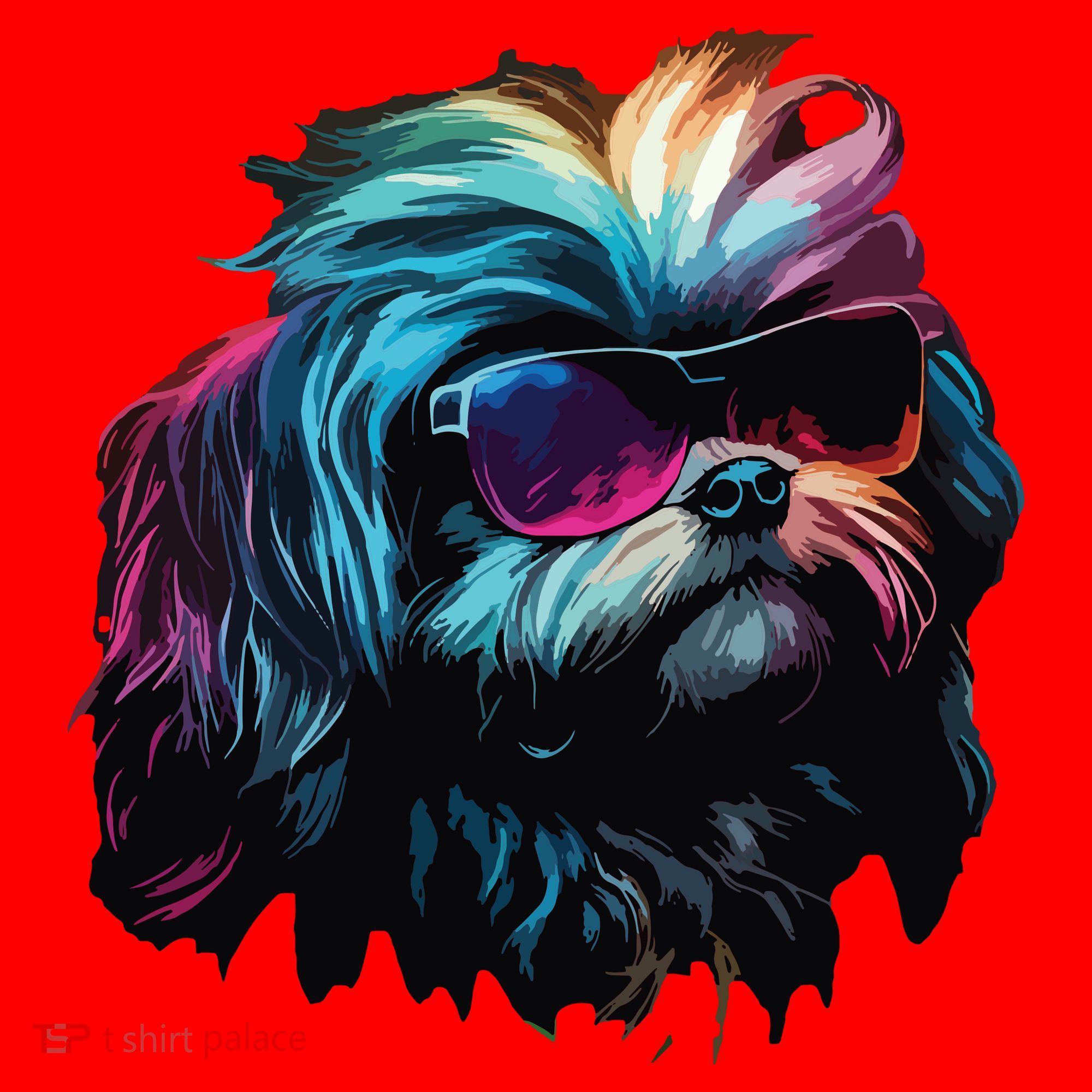 Shih Tzu Dogs Shih Tzus Santa Hat