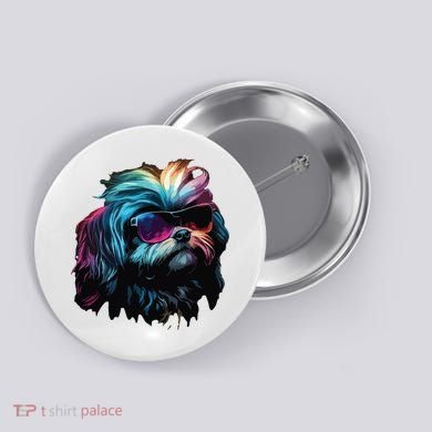 Shih Tzu Dogs Shih Tzus Button