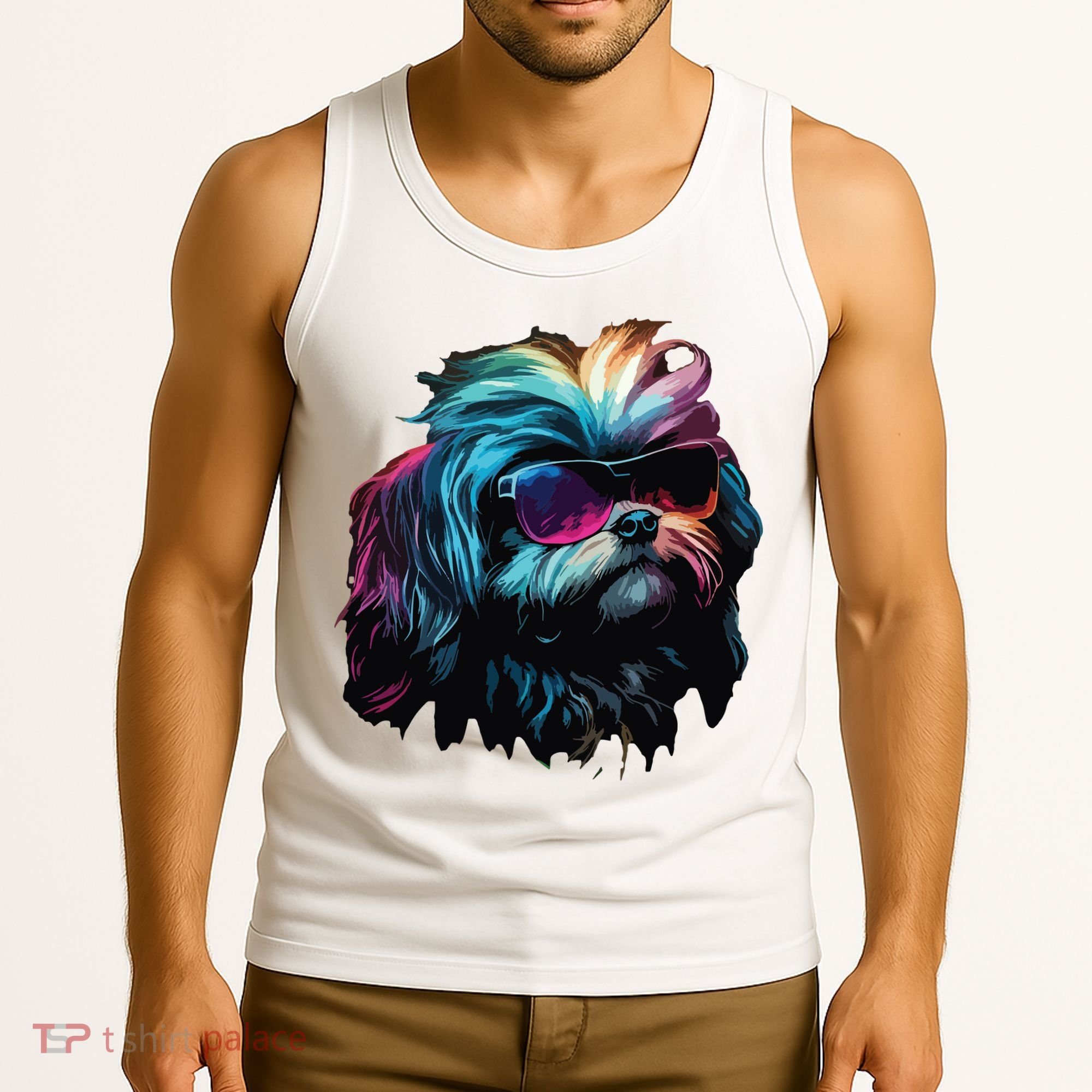 Shih Tzu Dogs Shih Tzus Tank Top