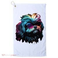 Shih Tzu Dogs Shih Tzus Golf Towel thumb 0