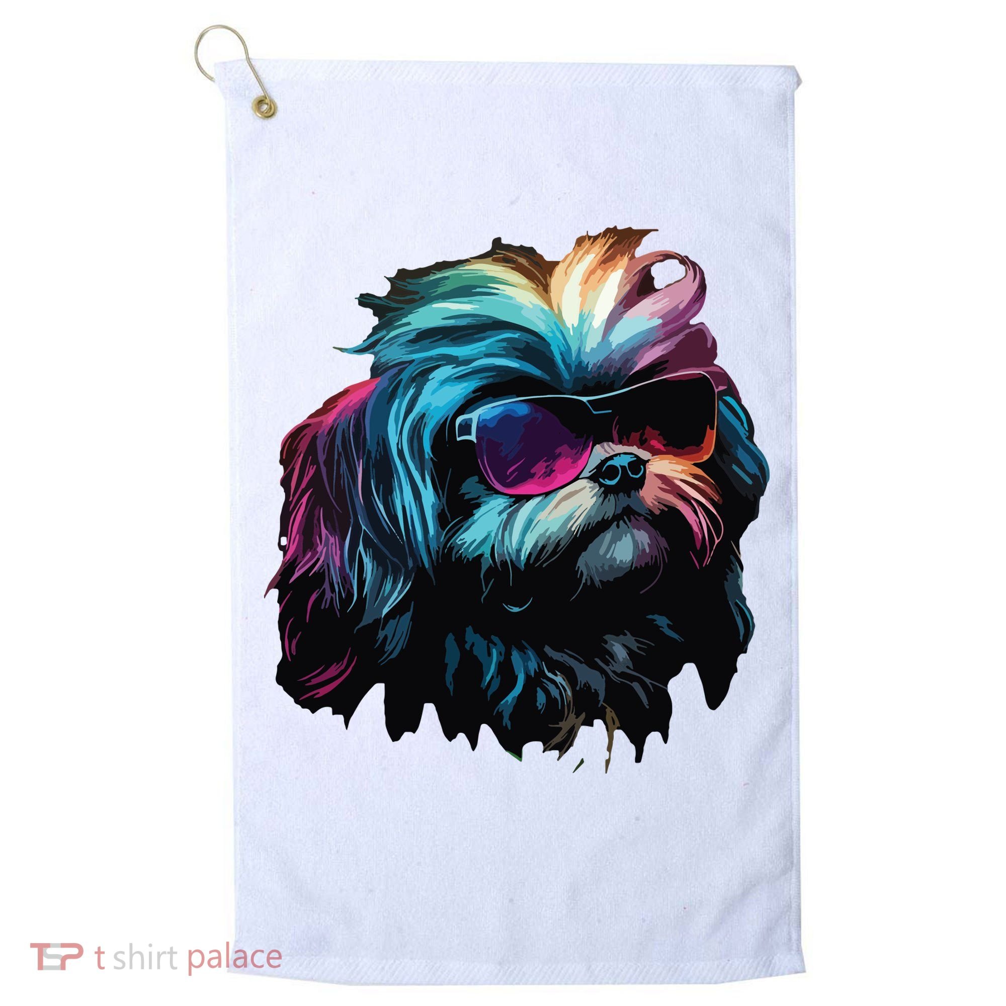 Shih Tzu Dogs Shih Tzus Golf Towel