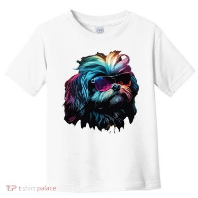Shih Tzu Dogs Shih Tzus Toddler T-Shirt