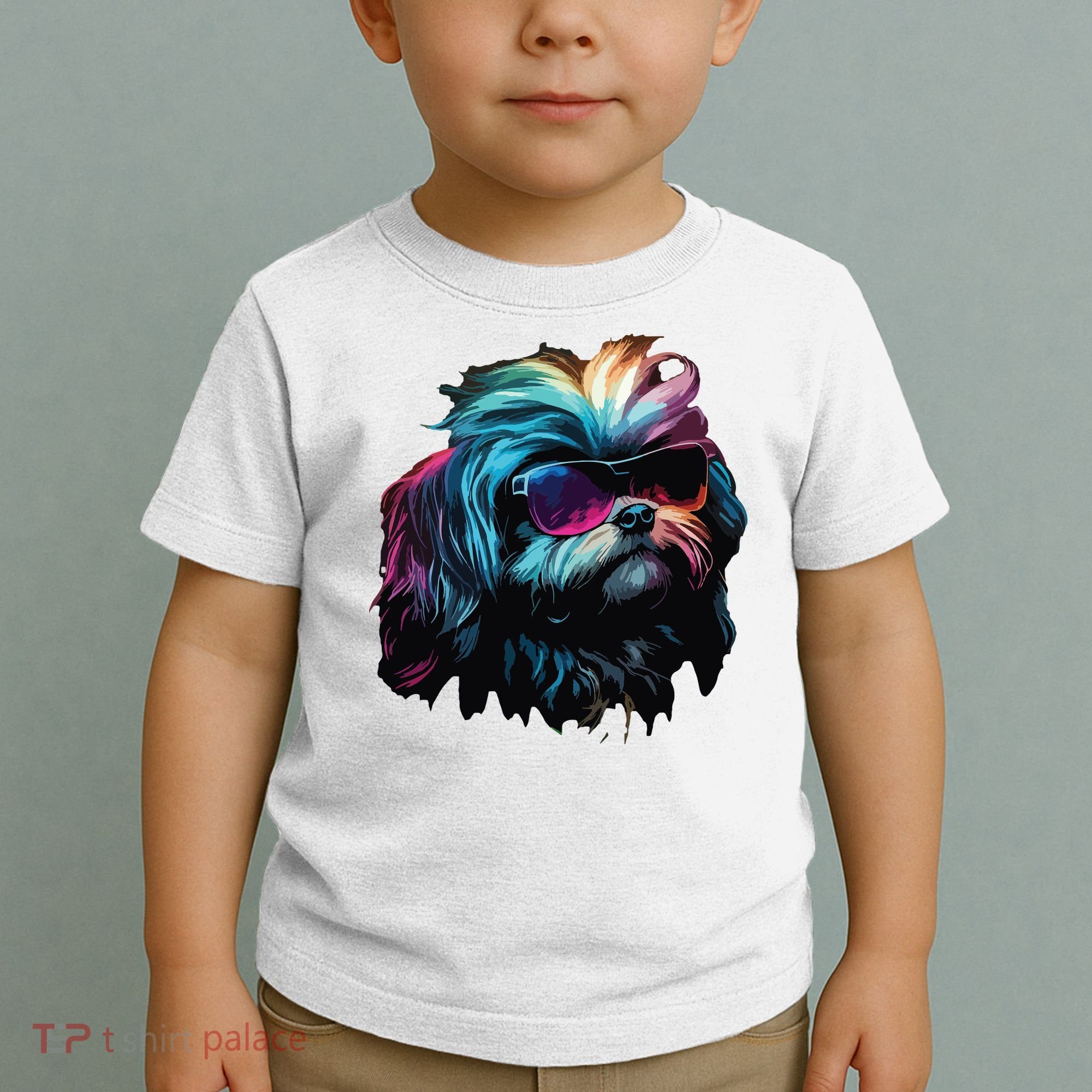 Shih Tzu Dogs Shih Tzus Toddler T-Shirt