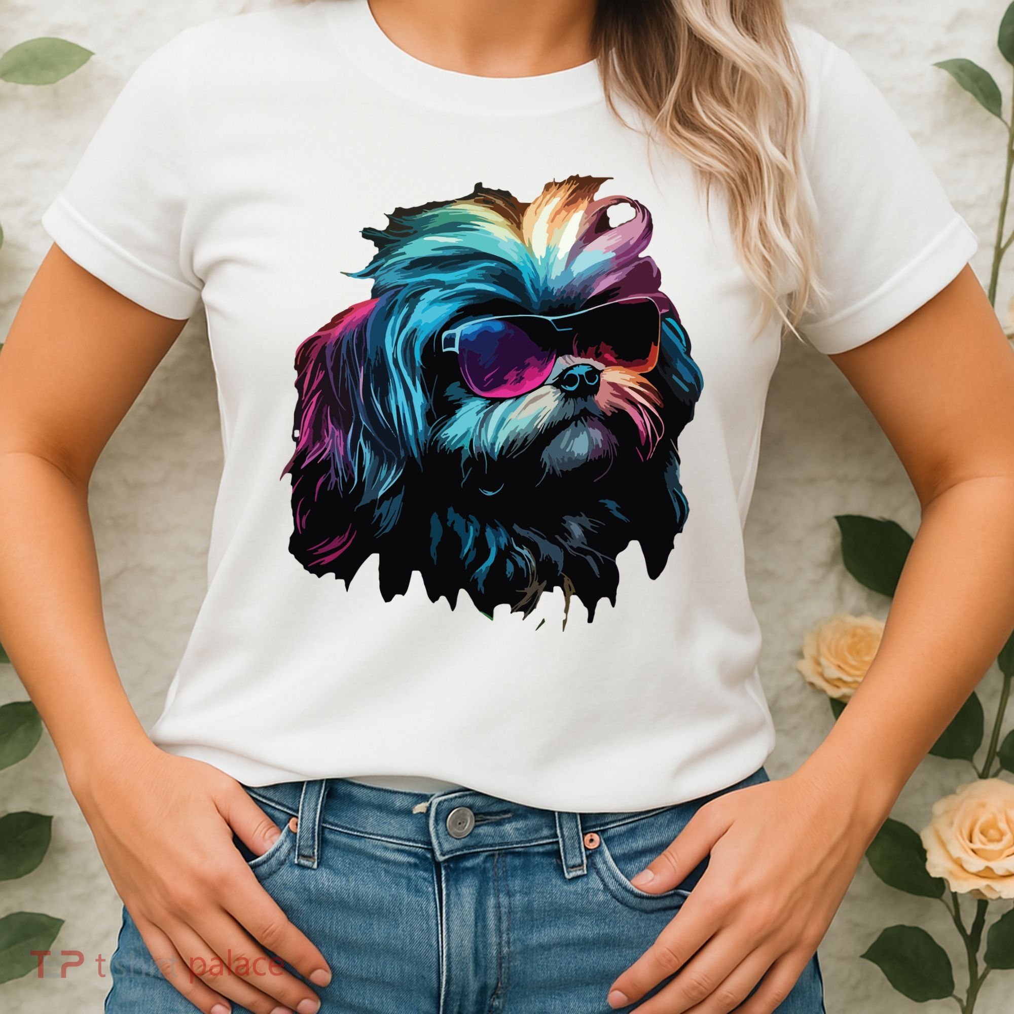 Shih Tzu Dogs Shih Tzus Women's T-Shirt