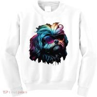 Shih Tzu Dogs Shih Tzus Kids Sweatshirt thumb 0