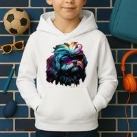 Shih Tzu Dogs Shih Tzus Kids Hoodie thumb 2