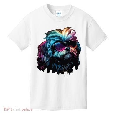 Shih Tzu Dogs Shih Tzus Kids T-Shirt