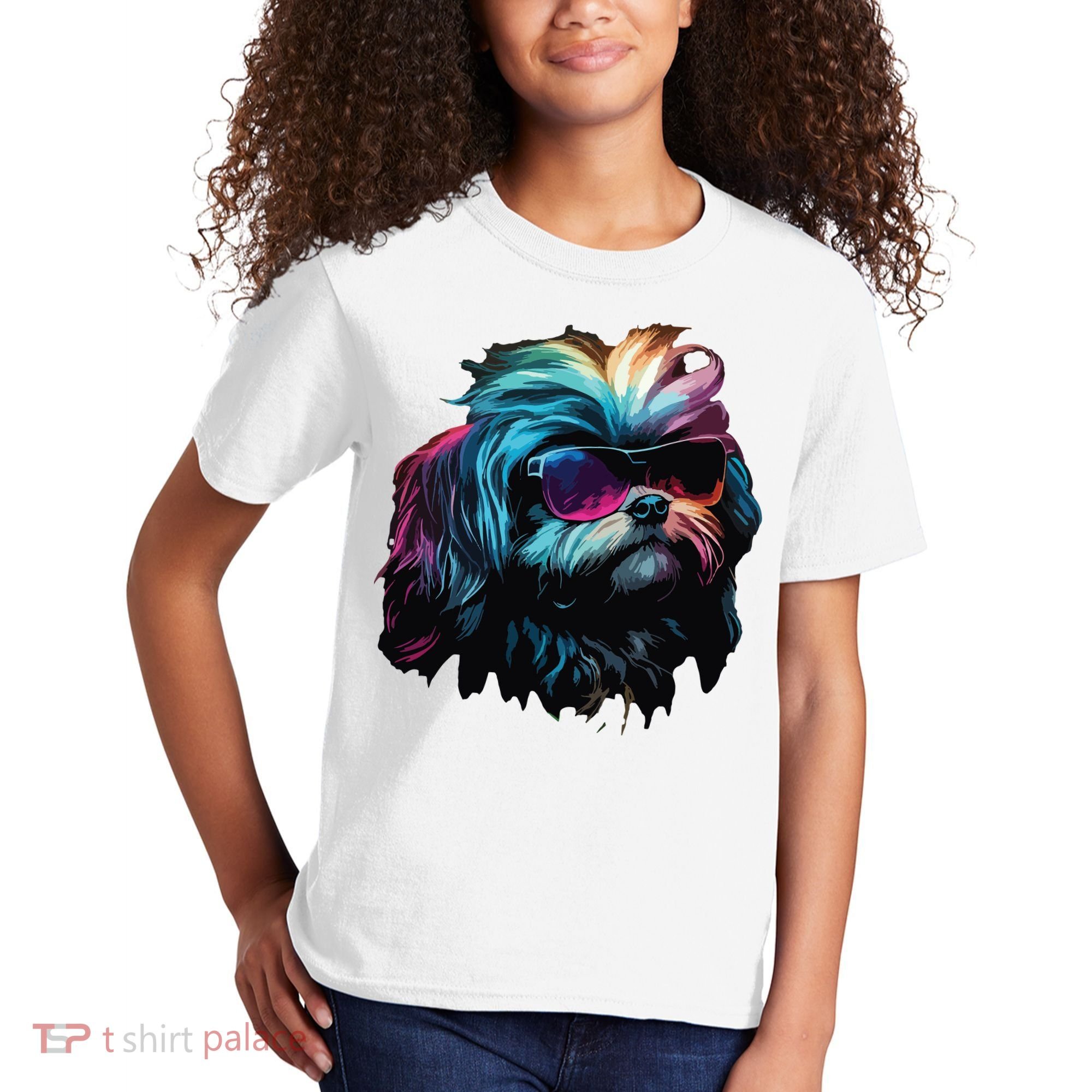 Shih Tzu Dogs Shih Tzus Kids T-Shirt