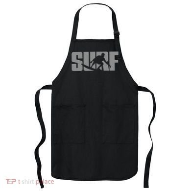 Surfing Themed Design For Surfer Surfing Apron
