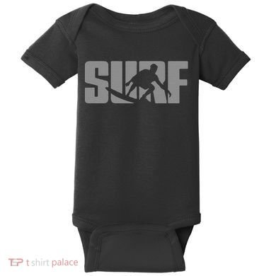 Surfing Themed Design For Surfer Surfing Baby Bodysuit