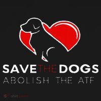 Save The Dogs Abolish The ATF USA-Made Doggie Bandana thumb 2