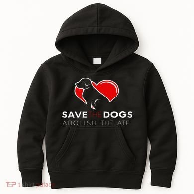 Save The Dogs Abolish The ATF Kids Hoodie