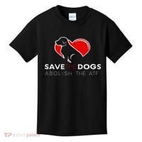 Save The Dogs Abolish The ATF Kids T-Shirt thumb 0
