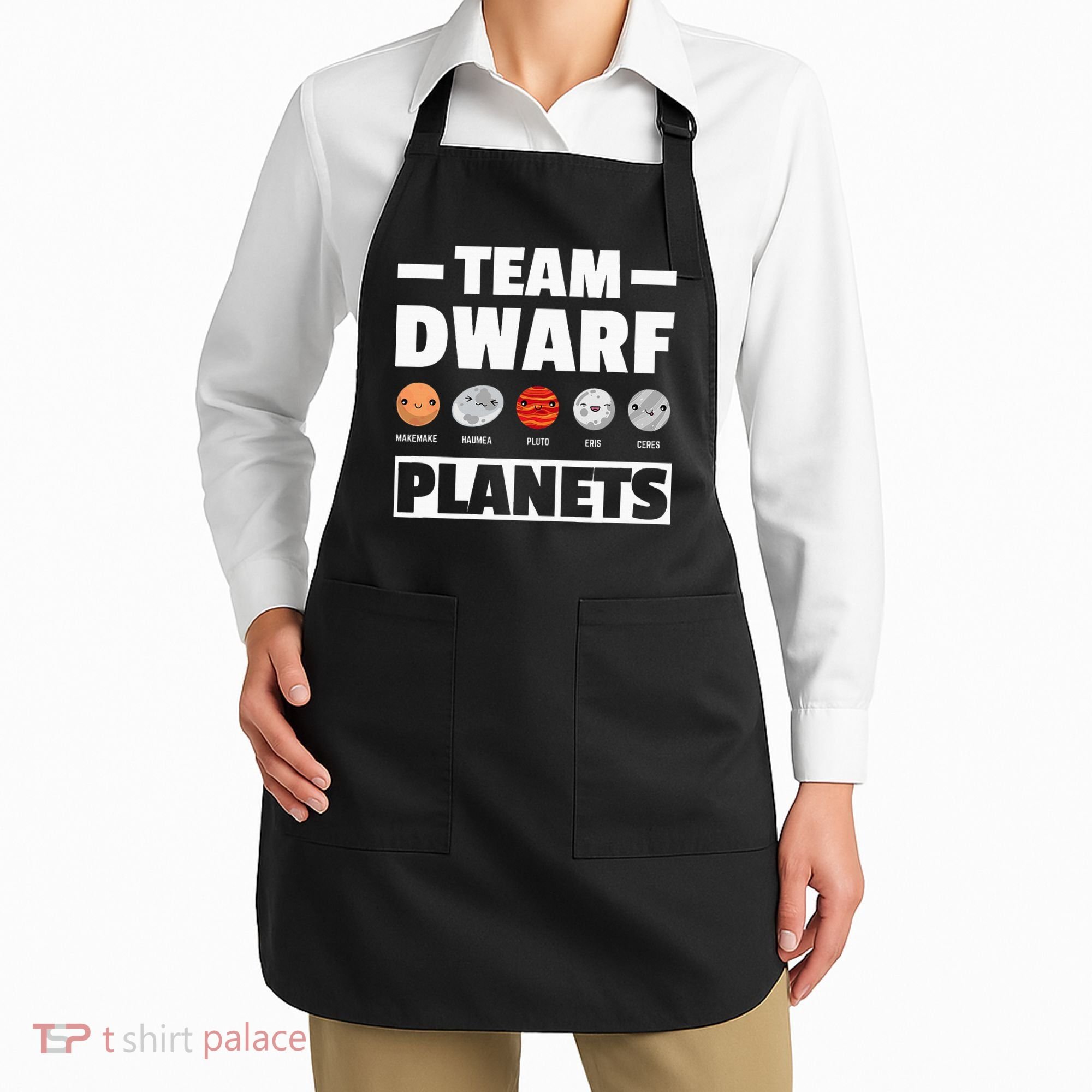 Space Team Dwarf Planets For Adults And Astronomy Apron