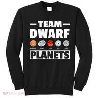 Space Team Dwarf Planets For Adults And Astronomy Sweatshirt thumb 0