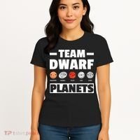Space Team Dwarf Planets For Adults And Astronomy Women's T-Shirt thumb 4