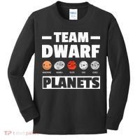 Space Team Dwarf Planets For Adults And Astronomy Kids Long Sleeve Shirt thumb 0