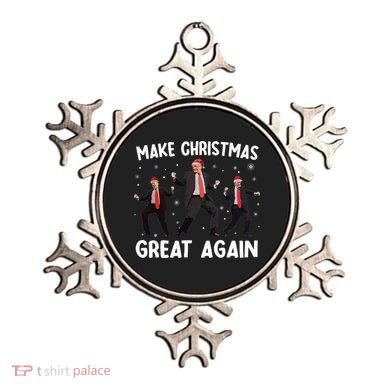 Santa Trump Dance Make Christmas Great Again Xmas Pajamas Ornament