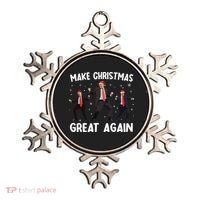 Santa Trump Dance Make Christmas Great Again Xmas Pajamas Ornament thumb 0