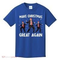 Santa Trump Dance Make Christmas Great Again Xmas Pajamas Kids T-Shirt thumb 0