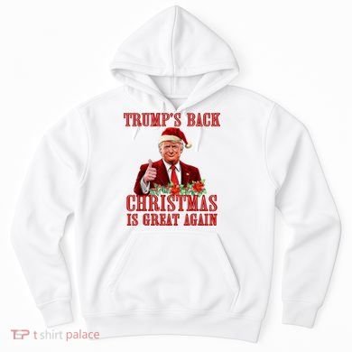Santa Trump Dance Make Christmas Great Again Ugly Sweater Hoodie