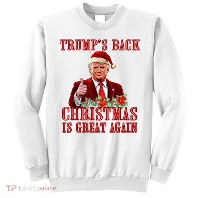 Santa Trump Dance Make Christmas Great Again Ugly Sweater Sweatshirt