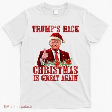 Santa Trump Dance Make Christmas Great Again Ugly Sweater T-Shirt