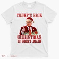 Santa Trump Dance Make Christmas Great Again Ugly Sweater T-Shirt thumb 0