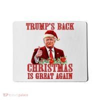 Santa Trump Dance Make Christmas Great Again Ugly Sweater Mousepad thumb 0