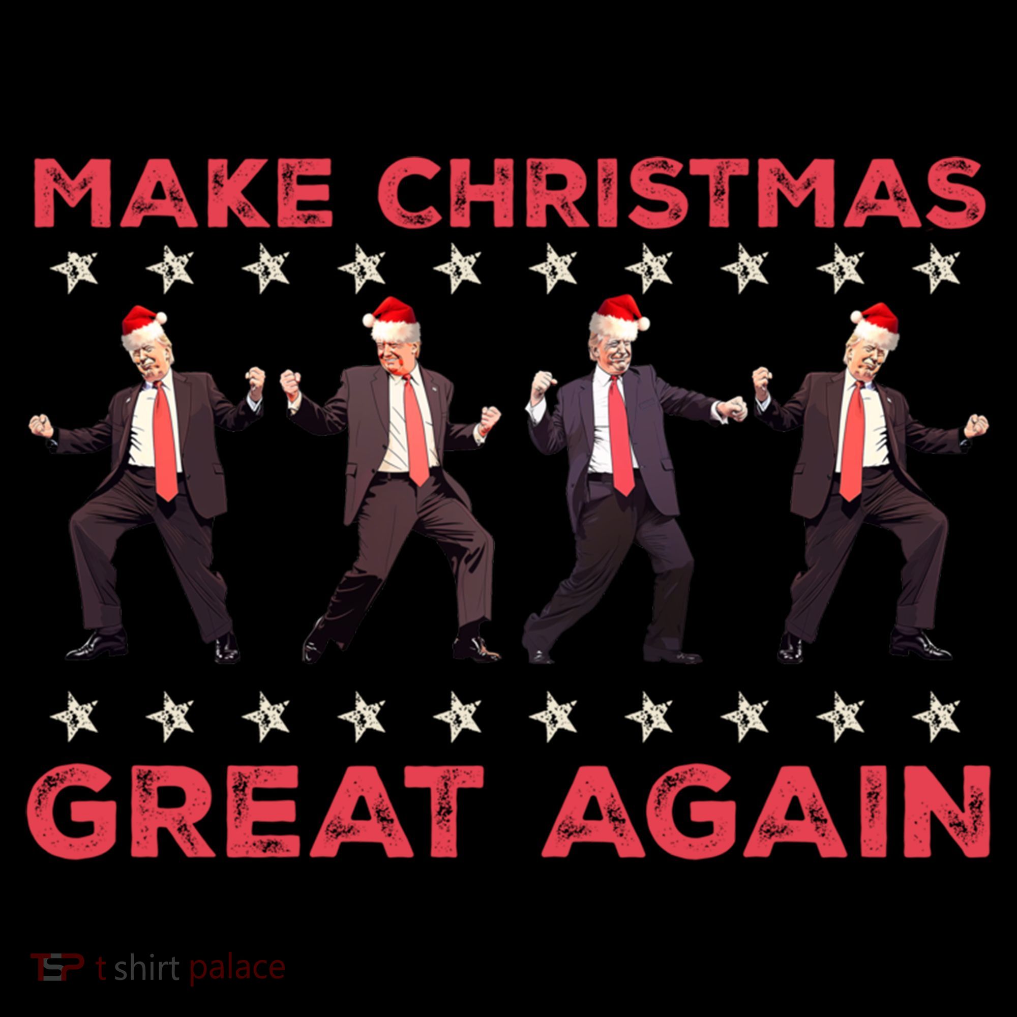 Santa Trump Dance Make Christmas Great Again Xmas Pajamas Gift Coffee Mug