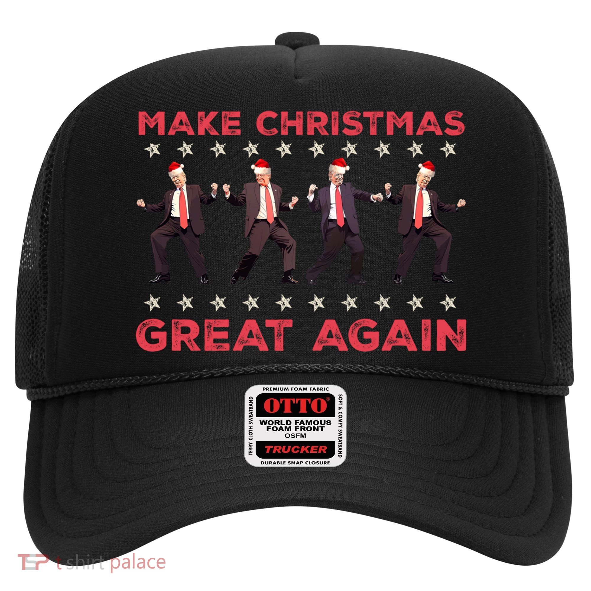 Santa Trump Dance Make Christmas Great Again Xmas Pajamas Gift Hat