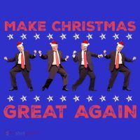Santa Trump Dance Make Christmas Great Again Xmas Pajamas Gift Tote Bag thumb 4