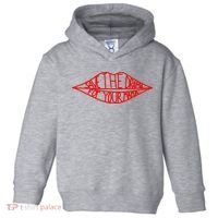 Save The Drama For Your Mama Lips Funny Toddler Hoodie thumb 0