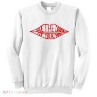 Save The Drama For Your Mama Lips Funny Sweatshirt thumb 0