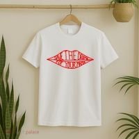 Save The Drama For Your Mama Lips Funny T-Shirt thumb 2