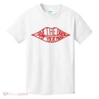 Save The Drama For Your Mama Lips Funny Kids T-Shirt thumb 0
