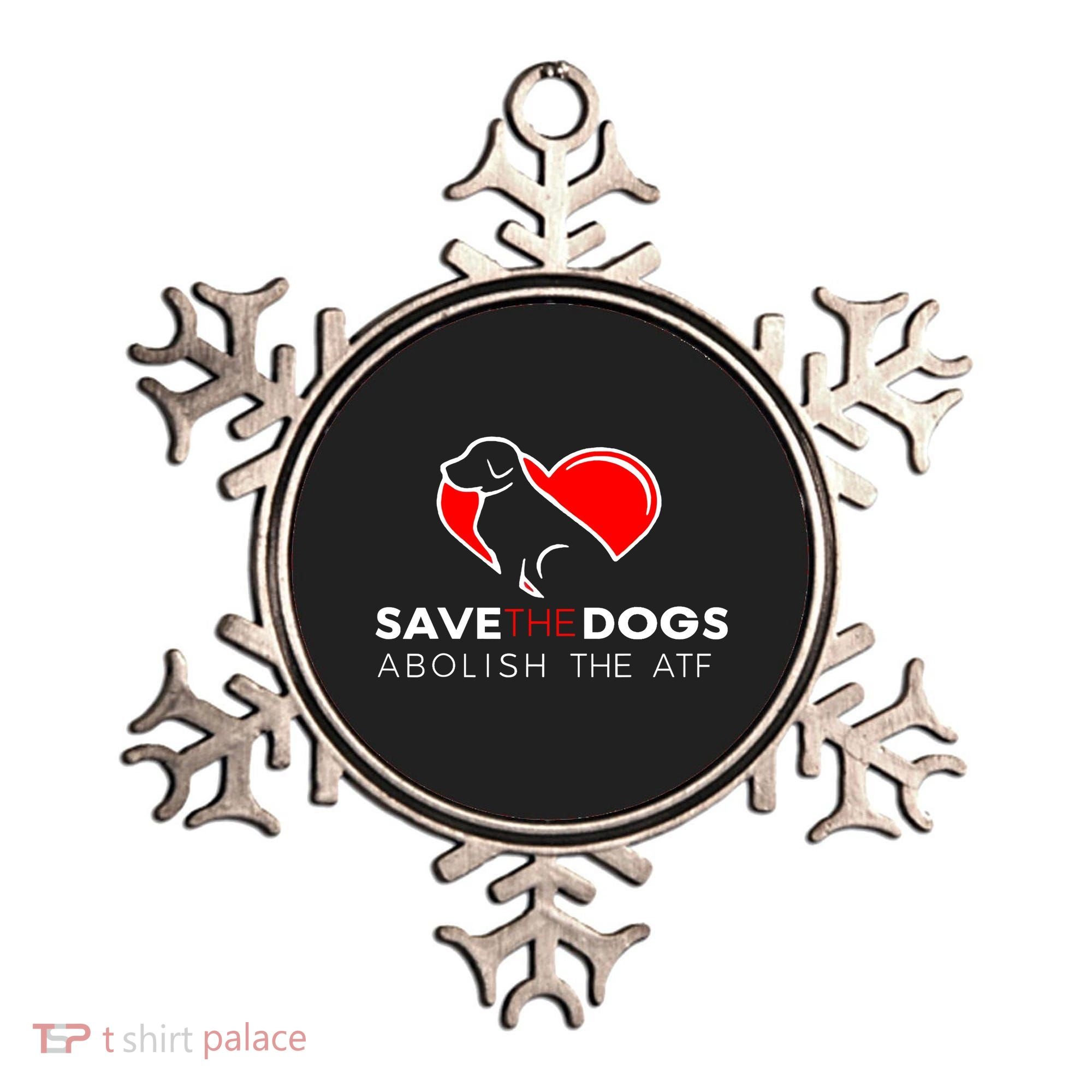 Save The Dogs Abolish The ATF Ornament