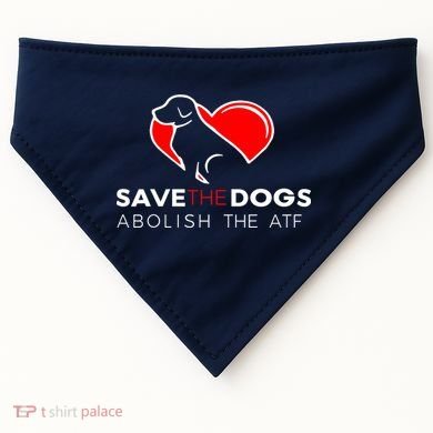 Save The Dogs Abolish The ATF USA-Made Doggie Bandana