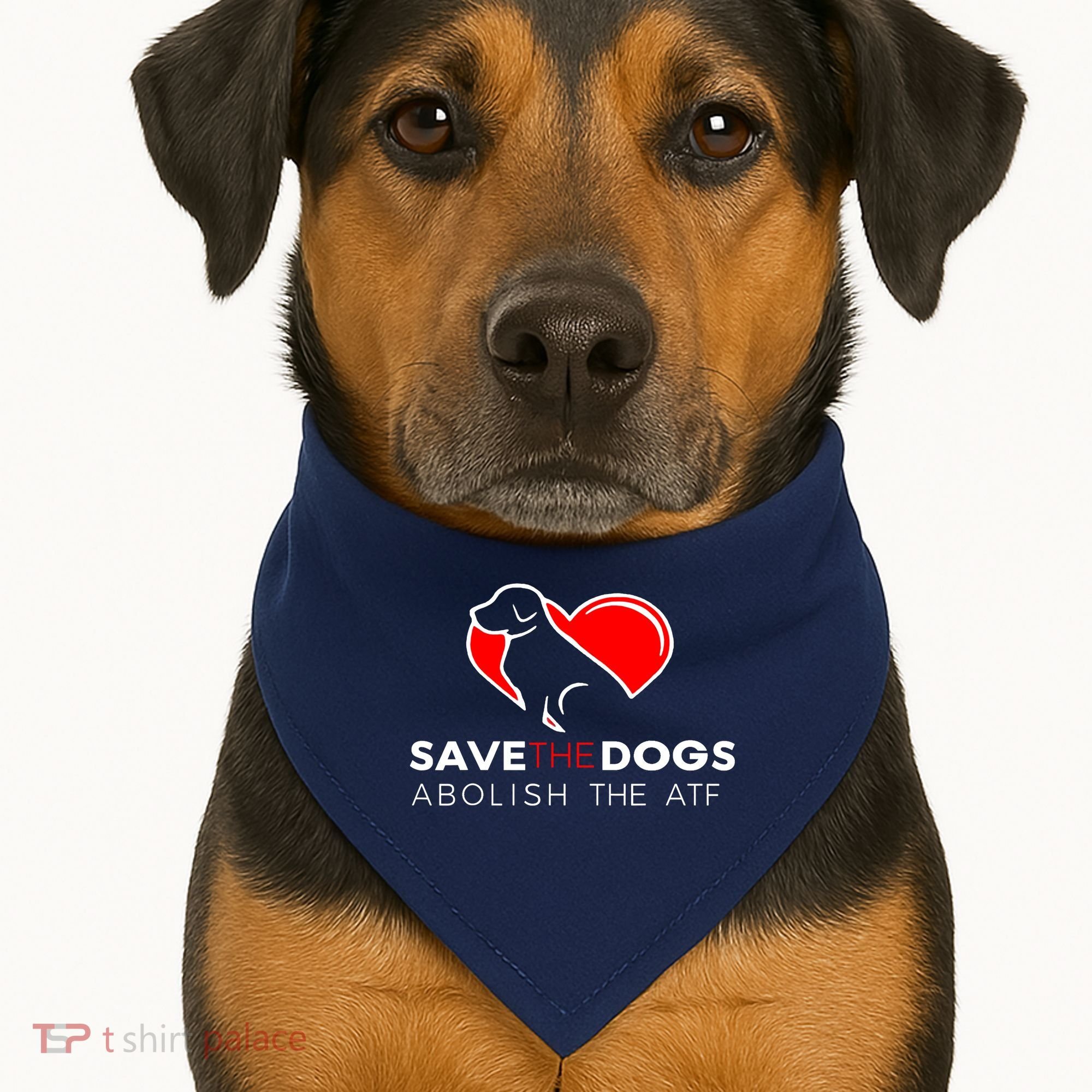 Save The Dogs Abolish The ATF USA-Made Doggie Bandana