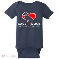 Save The Dogs Abolish The ATF Baby Bodysuit thumb 0