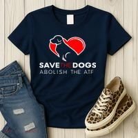 Save The Dogs Abolish The ATF Women's T-Shirt thumb 3