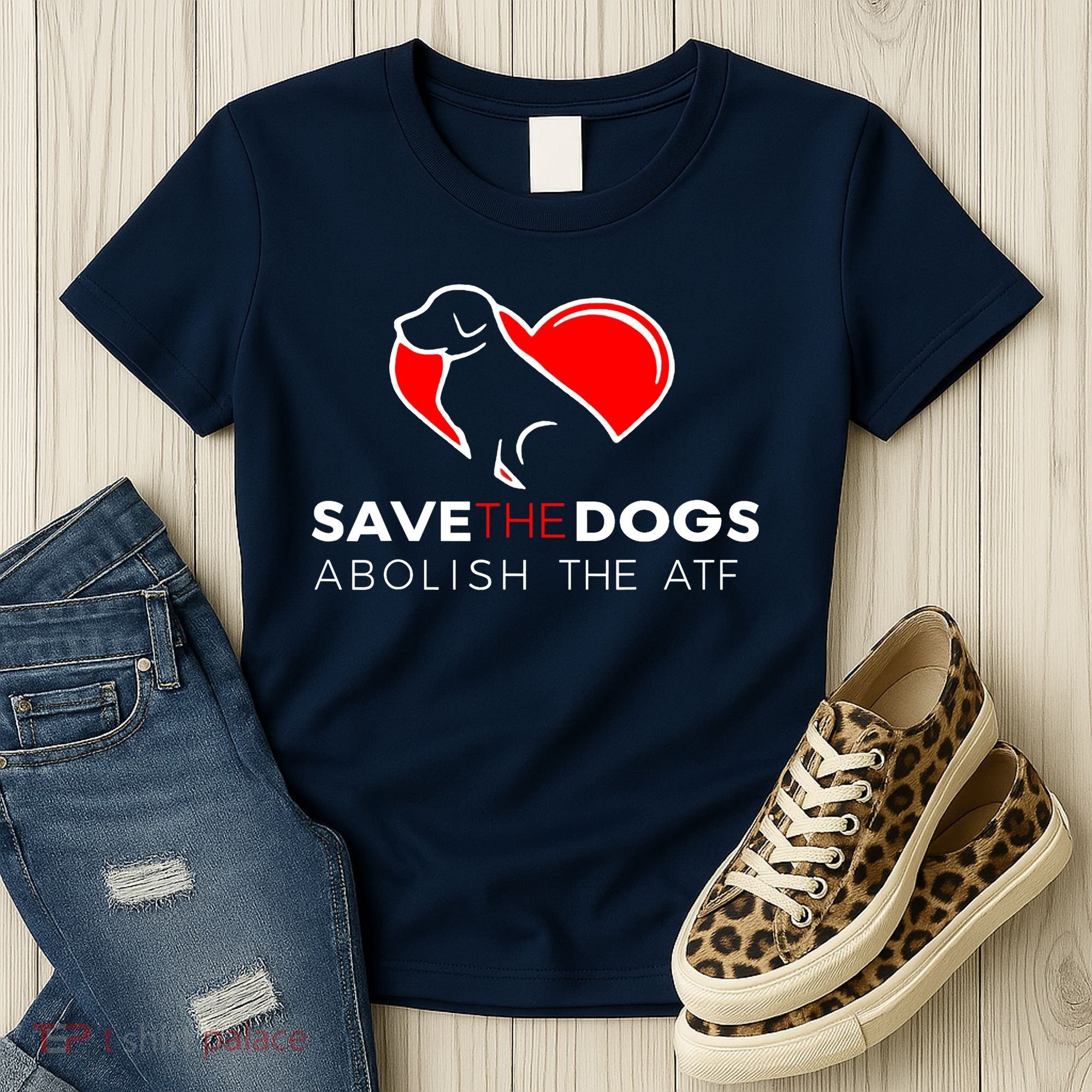 Save The Dogs Abolish The ATF Women's T-Shirt