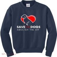 Save The Dogs Abolish The ATF Kids Sweatshirt thumb 0