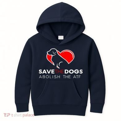 Save The Dogs Abolish The ATF Kids Hoodie