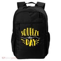 Squeeze The Day Motivation Backpack thumb 0